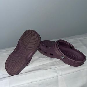 Dark Purple Crocs Women’s 8